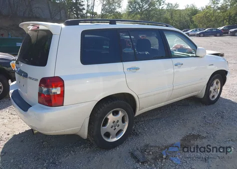 2006 Toyota Highlander Sport V6 из США, поврежденный, VIN JTEHP21A360184887